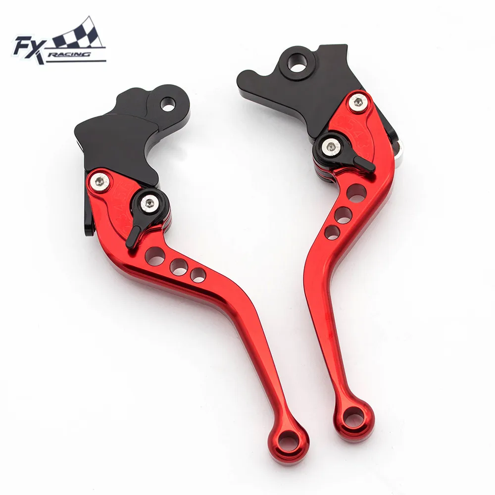CNC Алюминий мотоциклы тормозной рычаг сцепления для Aprilia RS125 RS 125 2006-2010 2007 2008 2009 Регулируемые сцепные рычаги