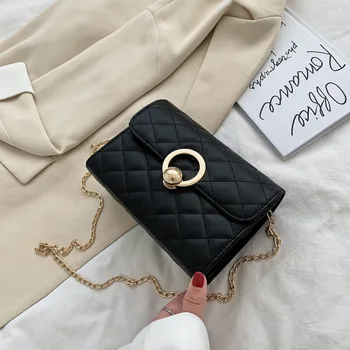 

Niche bag female 2020 summer new retro fashion chain bag foreign gas diamond single shoulder messenger bag