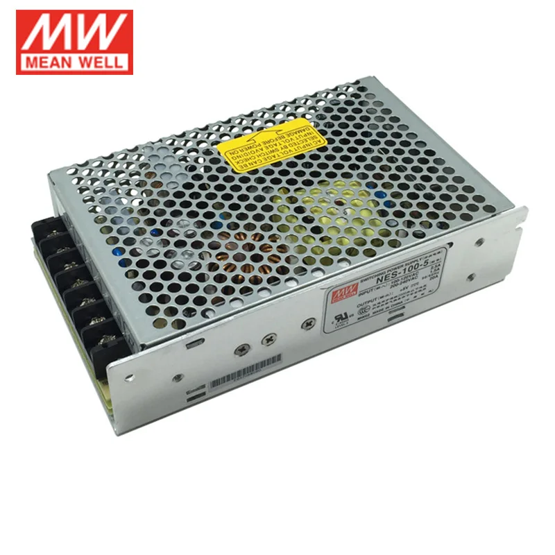 MEAN WELL NES-100 100 Вт импульсный источник питания 110 В переменного тока 7 5 в 9 12 15 24