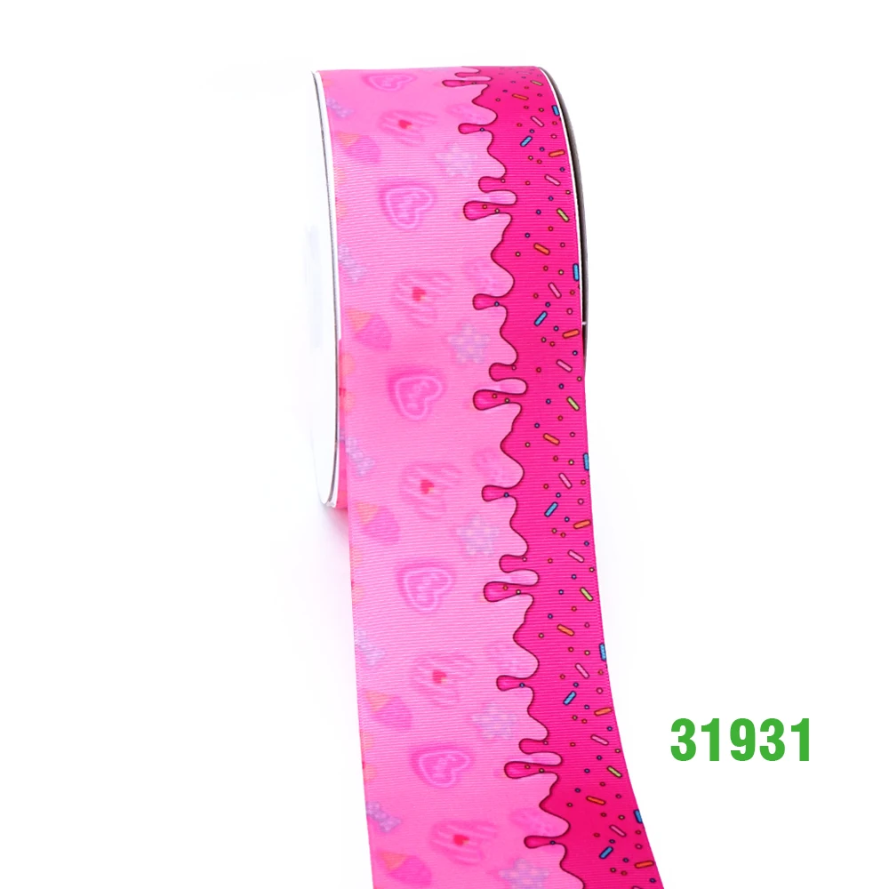 31931 50 ярдов в размер мультфильм ленты напечатанные grosgrain ленты 31931 - Цвет: 31931