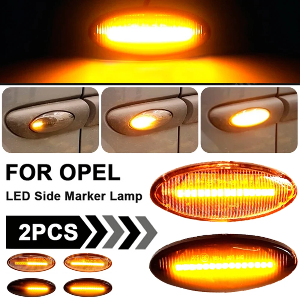 2Pcs Opel Vauxhall Vectra B Mk1 1995 1996 1997 1998 1999 2000 2001 2002 2003  LED  Ŀ ȣ