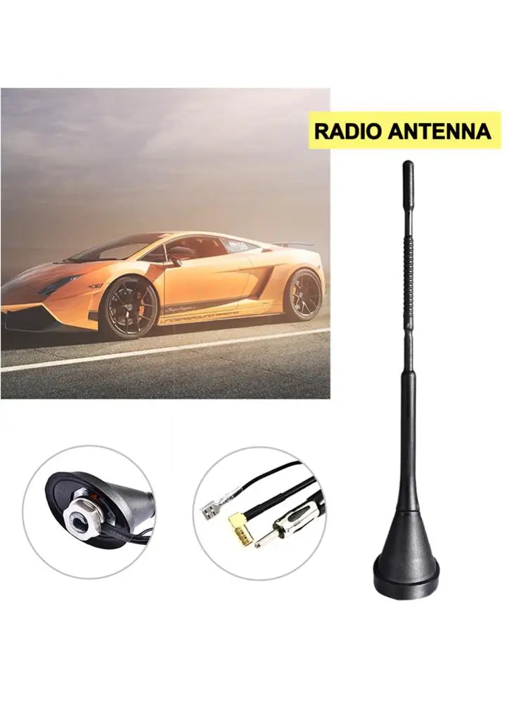 Портативная Простая установка DAB+/FM/AM усилитель на крыше антенна цифровая радио антенна крепление на крыше Антенна удлинитель