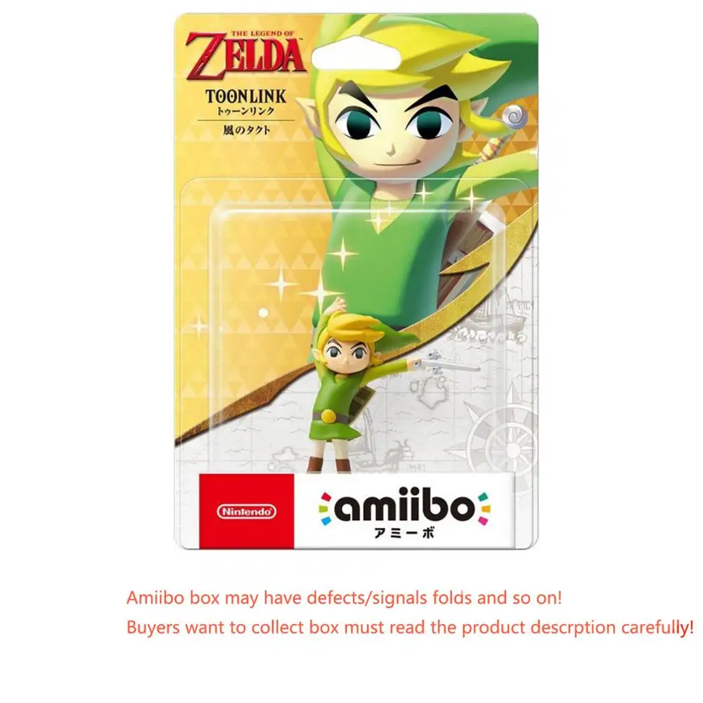 ToonLinkKazeNoTakuto Новые Фигурки Amiibo Link Wolf Zelda ocarina of Time Majoras маска Mipha Revali Daruk Urbosa для переключения BOTW - Цвет: ToonLinkKazeNoTakuto