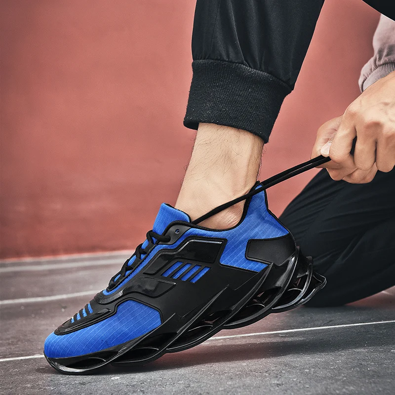 Стильные мужские кроссовки для бега FlyKnit, амортизирующие кроссовки для мужчин, амортизирующие кроссовки высокого качества, Мужская прогулочная обувь