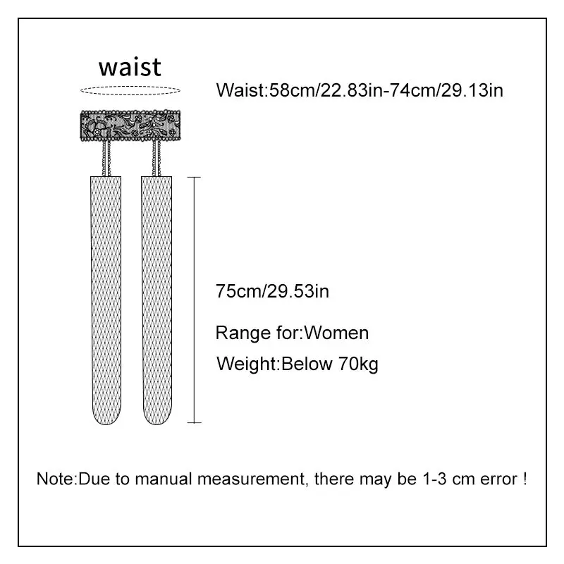 Sexy Stocking Lace Soft Top Thigh High Stockings + Suspender Garter Belt Lingerie Women’s Tights Pantyhose Floral Below 70kg