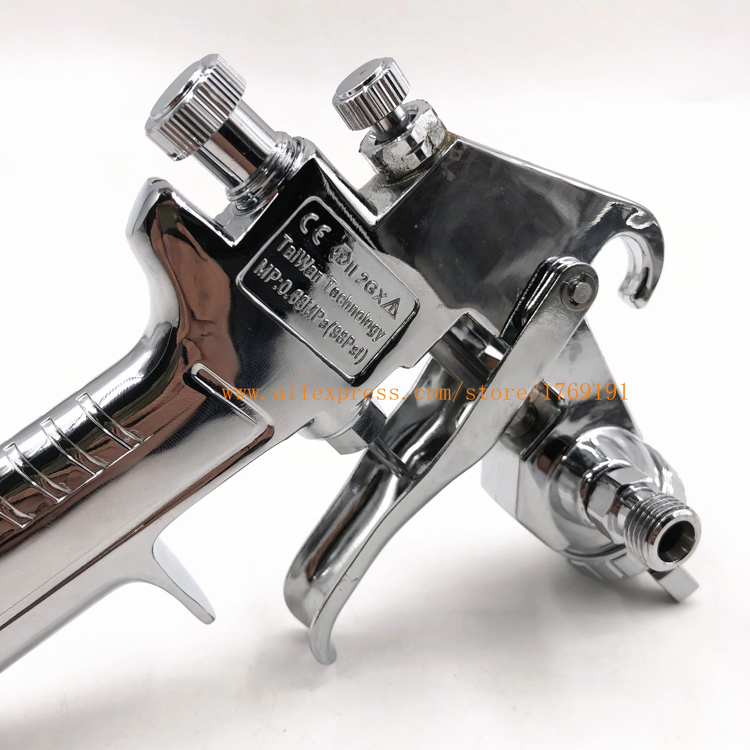 High-end pro W-71 пистолет-распылитель 1,0/1,3/1,5/1,8 мм прозрачный пальто лак воздуха Пистолет Краски регулировки 30 см ширина пистолет для распыления краски