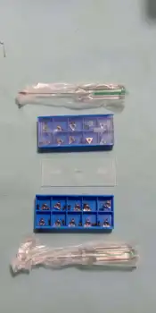 

20pcs BIT(THREE SIDE) Triangular blade for MST-8700 Lathe Drive machine + one screwdriver as gift