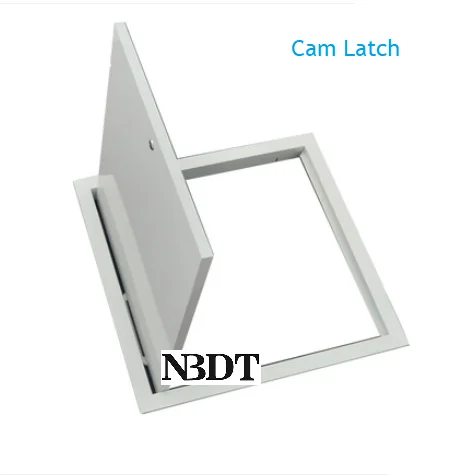 Cam Latch Lacqure квадратная "-15" алюминиевая рама сантехника панель доступа потолочная стена нераспашная навесная дверь кулачок Магнитная защелка нажмите, чтобы открыть - Цвет: Cam Latch
