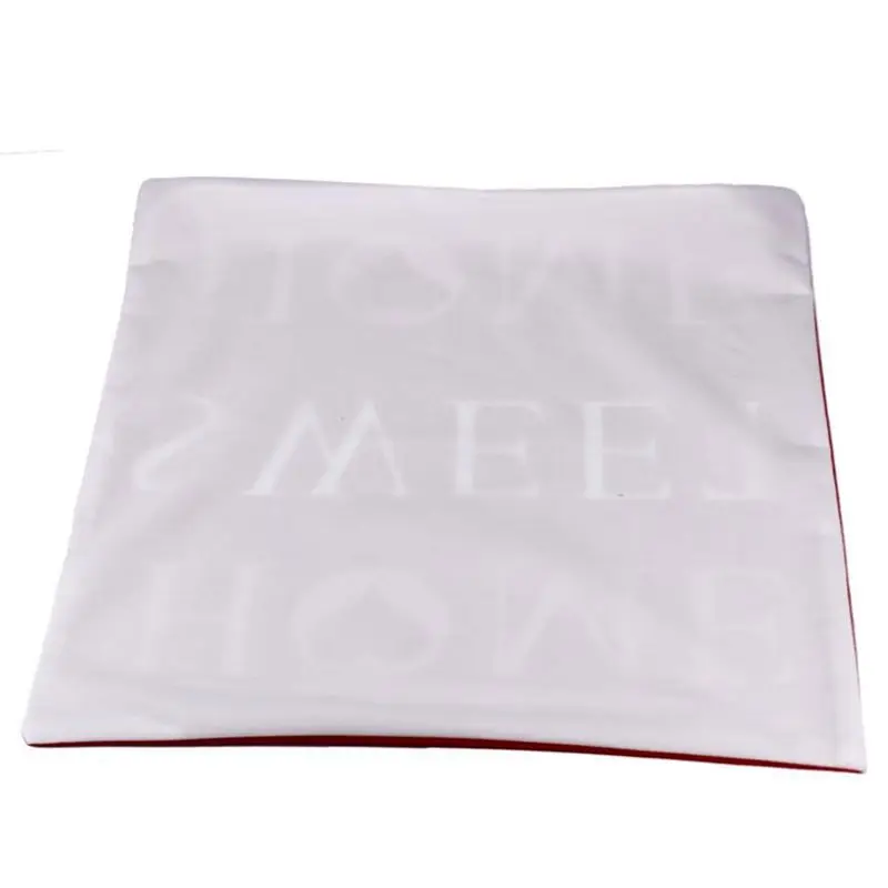 Creative Letter Printing Pillow Case Sofa Waist Throw Cushion Cover Home Decor(Home sweet home, Red