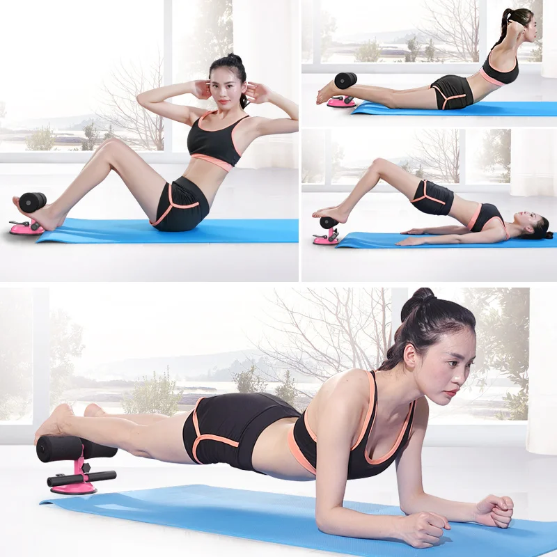 Ролик для тренировки мышц живота оборудование для упражнений портативное сидение в спортзале помощник для тренировки брюшной полости регулируемое домашнее устройство для фитнеса