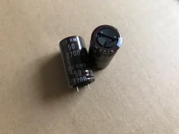 

5PCS NIPPON Electrolytic capacitors 50V2700UF 18X31.5 chemical KMQ series of 105 degrees 50v 2700uf