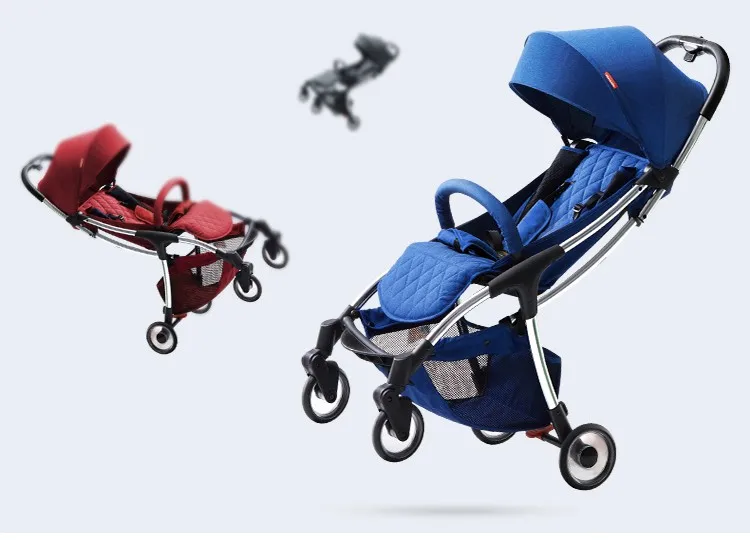 Playkids Baby Stroller ultra-light weight folding travel Baby portable 2-in-1 stroller on the airplane