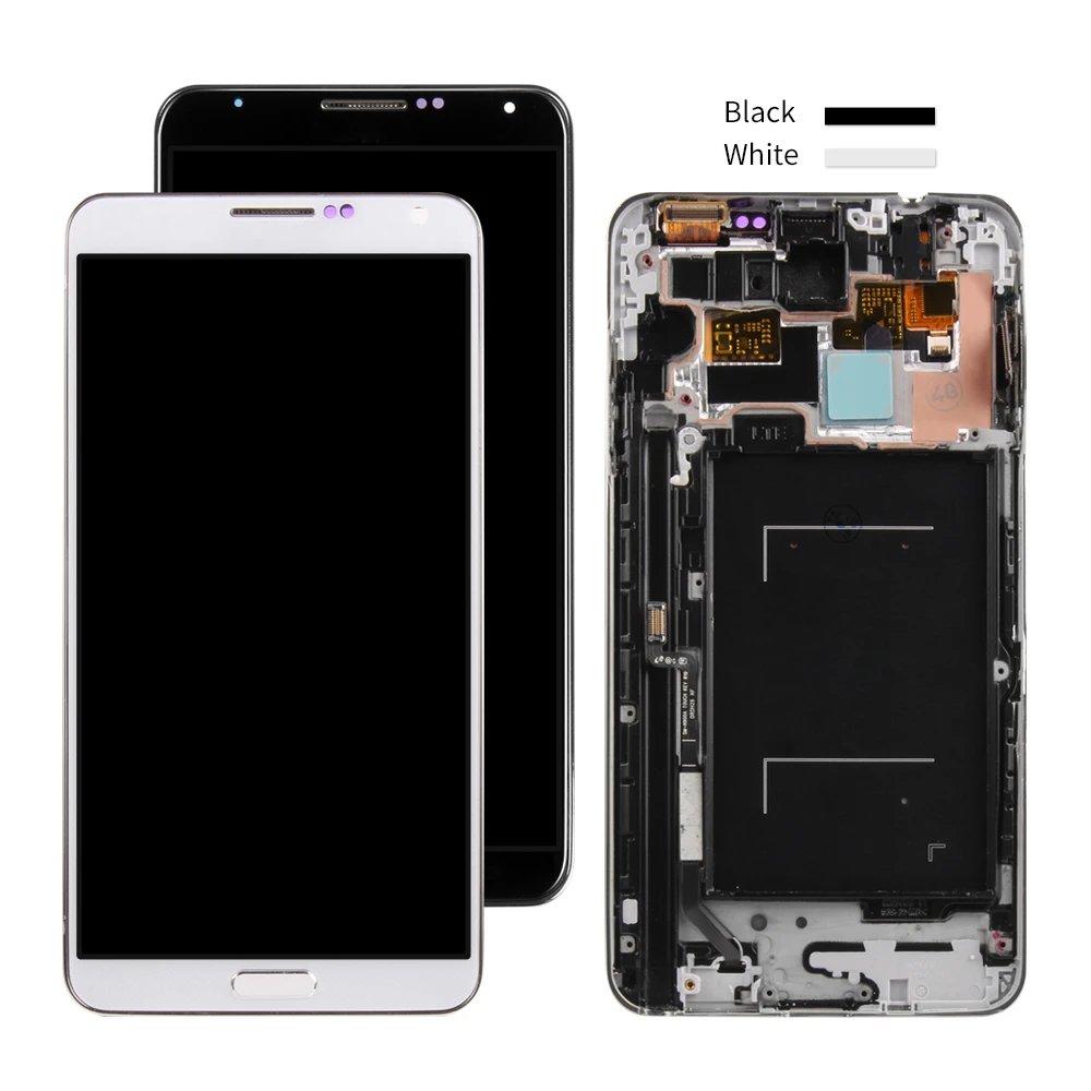 IPS экран для Samsung Galaxy Note 3 100% испытано сенсорный ЖК дисплей N9005 дигитайзер