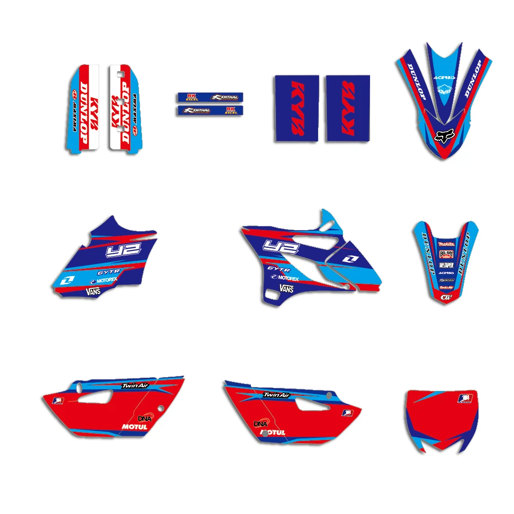 

Customized Team Graphic Background Decal Sticker Kit For Yamaha YZ85 YZ 85 2015-2020 2019 2018 2017 2016 Dirt Bike Stickers