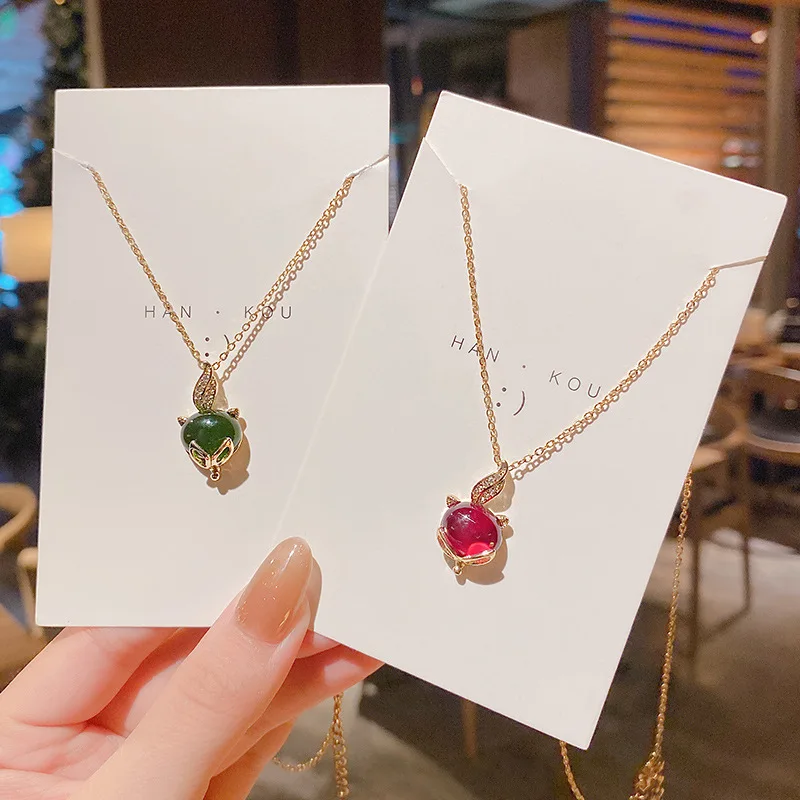 Wholesale New Trendy Fox Necklace Women's Titanium Steel High-Grade Choker Chain Fashion Personality Hot Selling | Украшения и