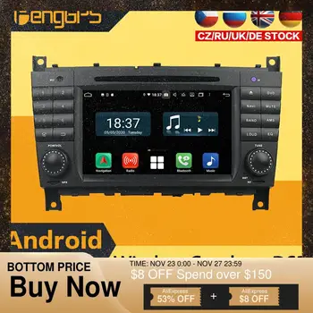 

Android Radio For Mercedes Benz C-Class W203 CLC G Class Car Stereo Touchscreen CD DVD Player Multimedia GPS Navigation Carplay