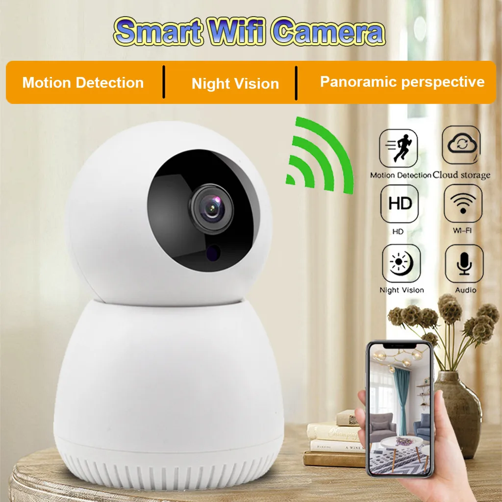 Новое поступление HD IP Cloud камера хранения наблюдения Wifi безопасности ночного видения двухстороннее аудио дропшиппинг