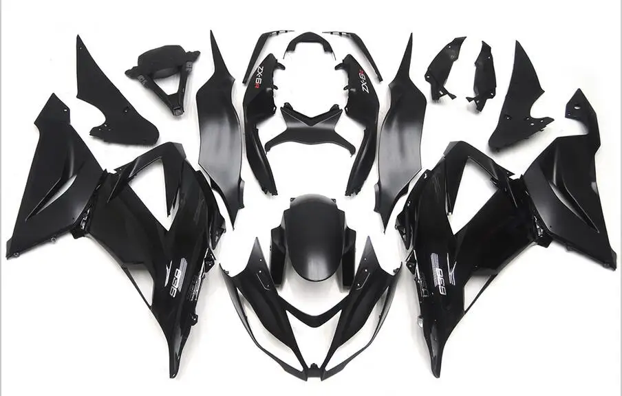 ABS обтекатель комплект подходит для Kawasaki ZX6R 2013 Обтекатели ZX-6R ниндзя 636 599 кузов комплект глянцевый матовый черный