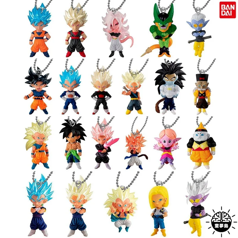 Bandai Genuine Gacha Toys Dragon Ball Super Udm Burst Son Goku Fu Vegeta Iv Broli Chronoa Android 19 Action Figure Charms Per Telefono