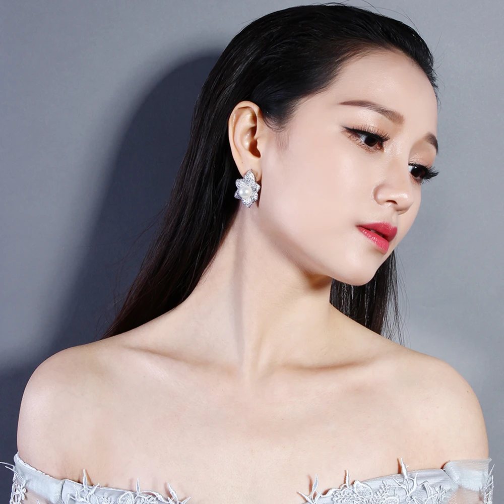zirconia earrings