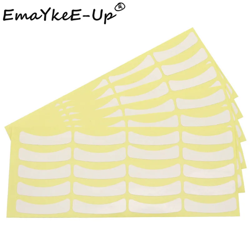 100 пар/мешок одноразовые для ресниц наращивание ногтей Обертывания бумажные наклейки Новые бумажные подушечки для глаз косметические инструменты