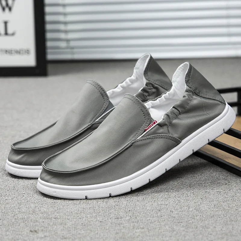 Men's Casual Cloth Shoes Canvas Kung Fu Shoes for Men Old Peking Slip