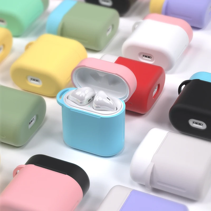 Силиконовый чехол для наушников для huawei Honor FlyPods Fly Pods Pro, защитный чехол s для Freebuds 2 ярких цветов, милый чехол s