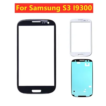 

Outer Glass LCD Display Replacement For Samsung Galaxy S3 i9300 i9305 i9300i i9301 i9301i T999 Front Panel Lens free adhesive