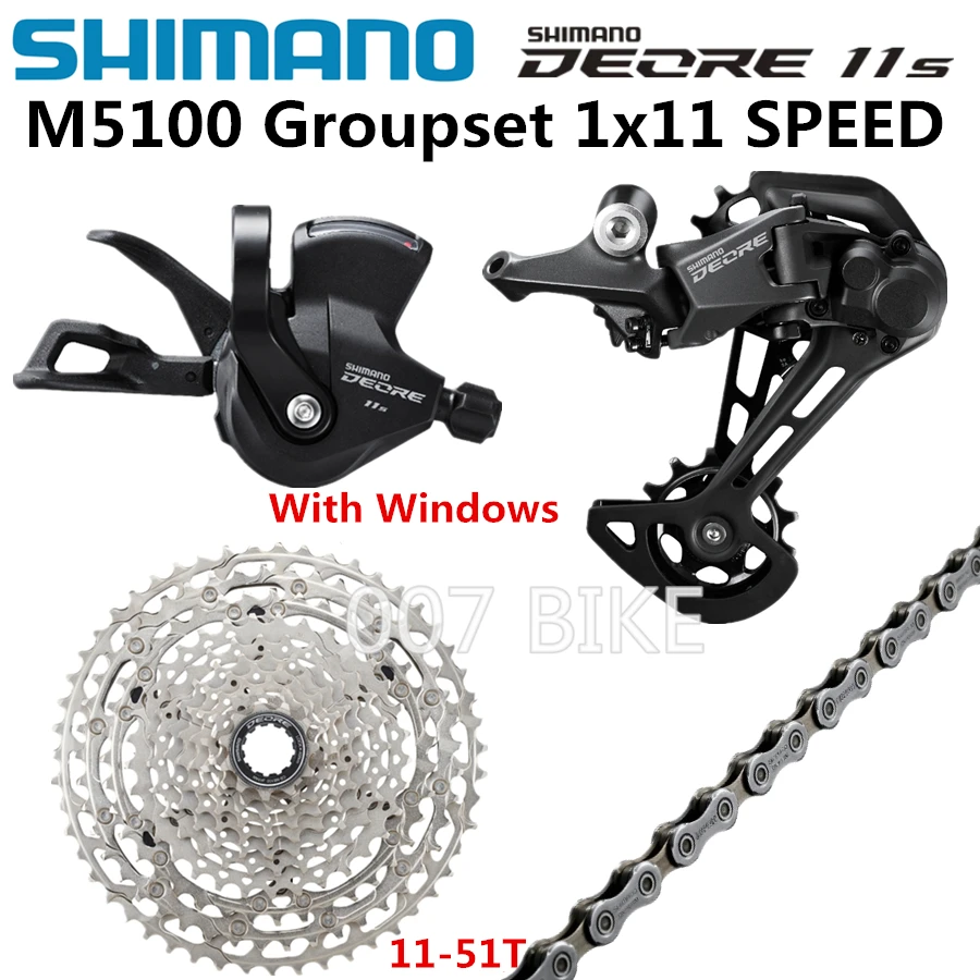 SHIMANO DEORE M5100 Groupset MTB M6000 