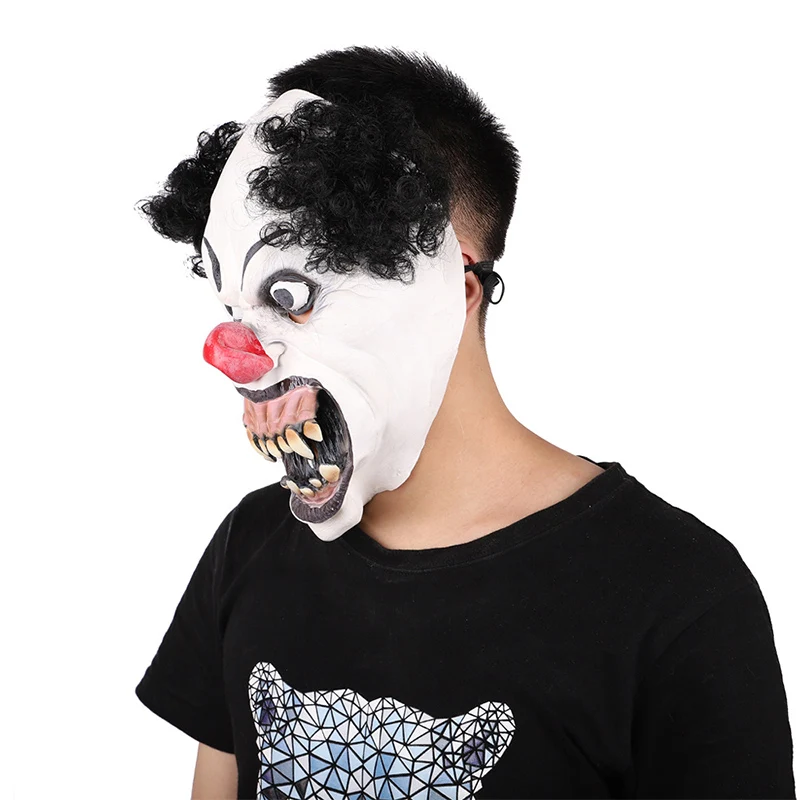 Хэллоуин Стивен Кинг это Дьявол маска Pennywise ужас одежда для клоуна маска страшная Маска Из Латекса вечерние реалистичные аксессуары для косплея