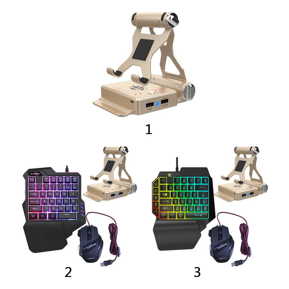 X1 Bluetooth 4,0 Универсальный ПК Складной геймпад клавиатура мышь конвертер мобильные игровые аксессуары подставка для IPhone