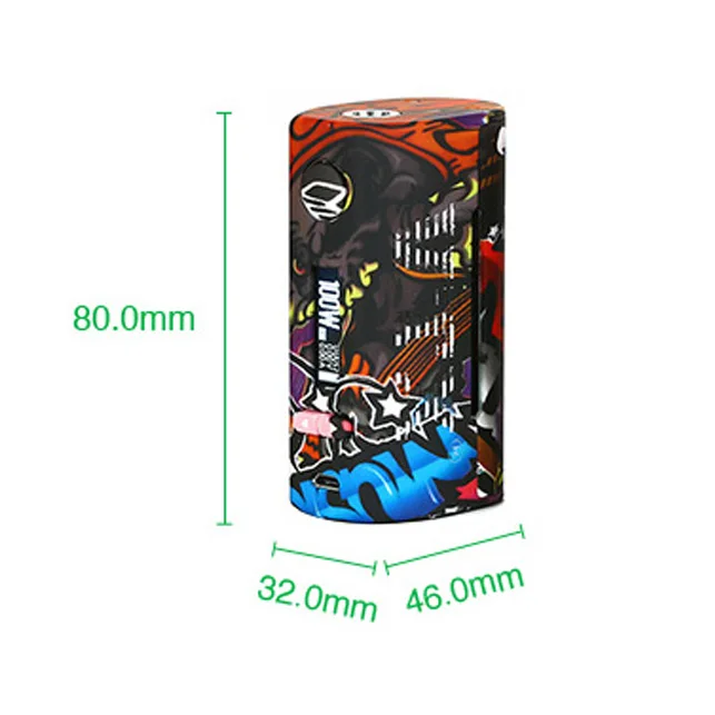 Vapecige VTX100 1-100 Вт электронная сигарета мод для 510 модов атомайзеров