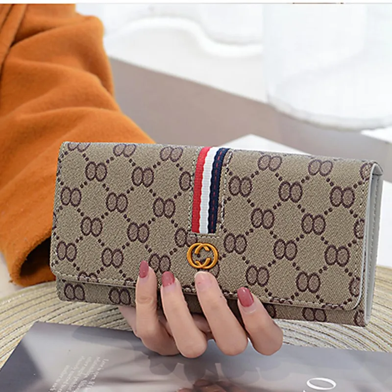 Baellerry Wallet Женщины Мягкая Кожа PU Засов Длинный Тонкий Клатч Женский Кошельки Держатель Карты Телефон Карманный Пэчворк Леди Деньги Кошельки бумажник женский кошелек женский женский кошелек кошелёк женский кошеле