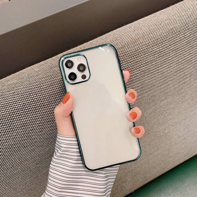 Bumper Transparent Phone Case TPU Cover For IPhone 13 12 11 Pro Max 13 12 Mini XR X XS Max 6 6s 7 8 Plus SE 2020