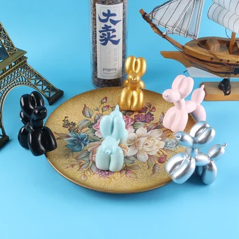 

Cute Balloon dog Home decoration Resin Crafts Sculpture Gifts Fashion Cake baking Decorations Party Dessert Desktop Ornament DA