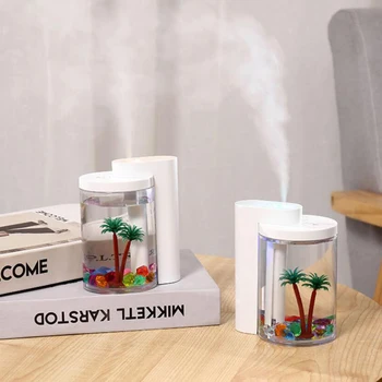 

Quiet Essential Oil Aroma Diffuser Cool Car Air Mist Humidifier 260ml Water Tank