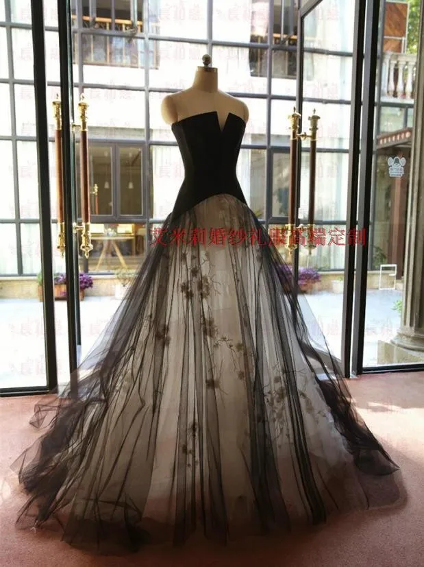 Черное и белое Тюлевое цветочное сексуальное длинное платье vestido de festa длиной до пола вечернее платье для выпускного вечера платья для матери невесты