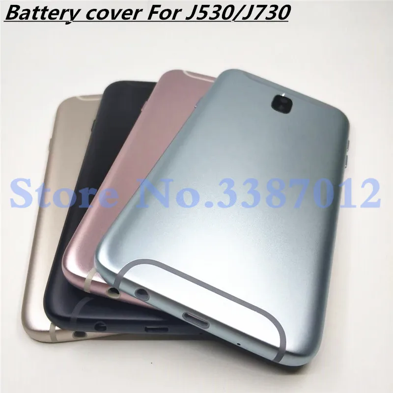 For Samsung Galaxy J5 2017 J530 J7 J730 Battery Cover Back Housing J530F J730F Rear Door Case Replacement | Мобильные телефоны и
