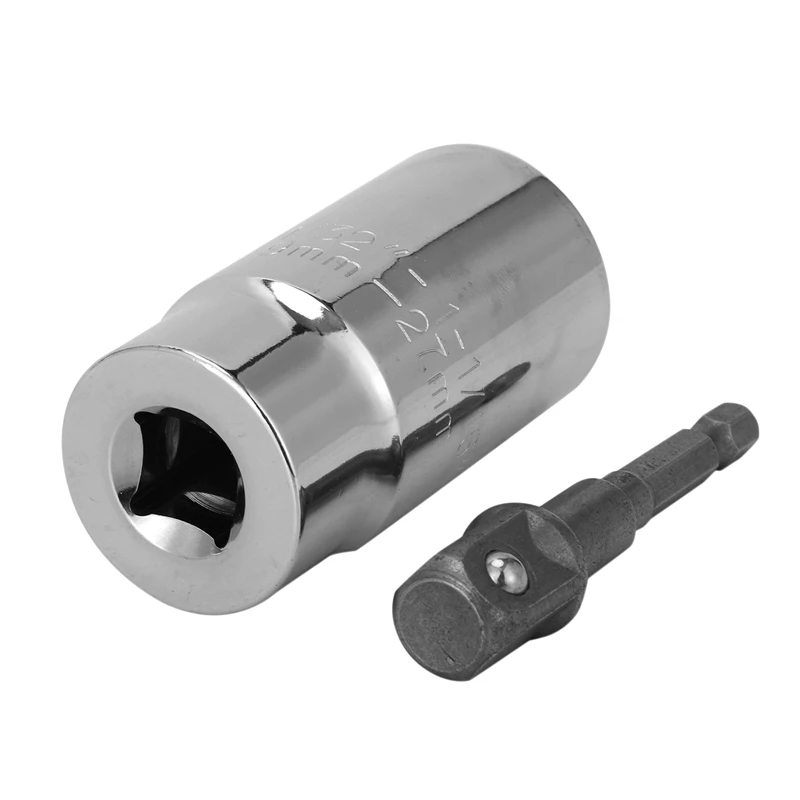9-27mm Universal Socket Ratchet Metric Wrench Power Drill Adapter Set, Multifunctional Professional Repair Tools