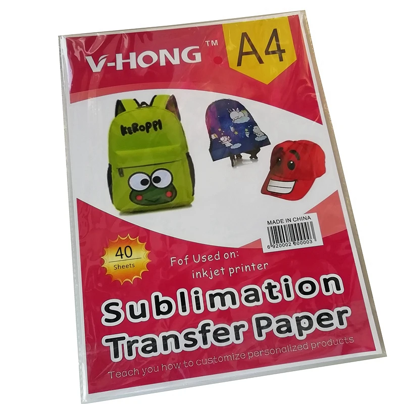 A4paper 40 sheets A4 210*297 мм размер струйный принтер заказной логотип изображение передача воды керамическая стеклянная кружка термосублимационная бумага - Цвет: A4paper 40 sheets