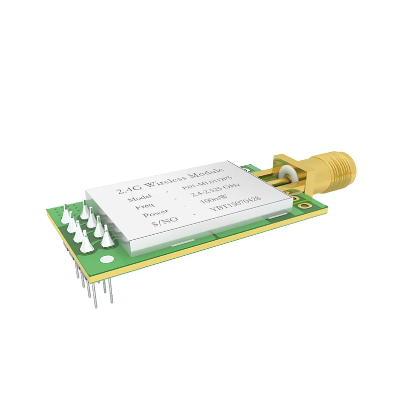 E01-ML01DP5 большой диапазон SPI nRF24L01P 2,4 ГГц 100 мВт SMA антенна IoT беспроводной приемопередатчик приемник радиочастотный модуль