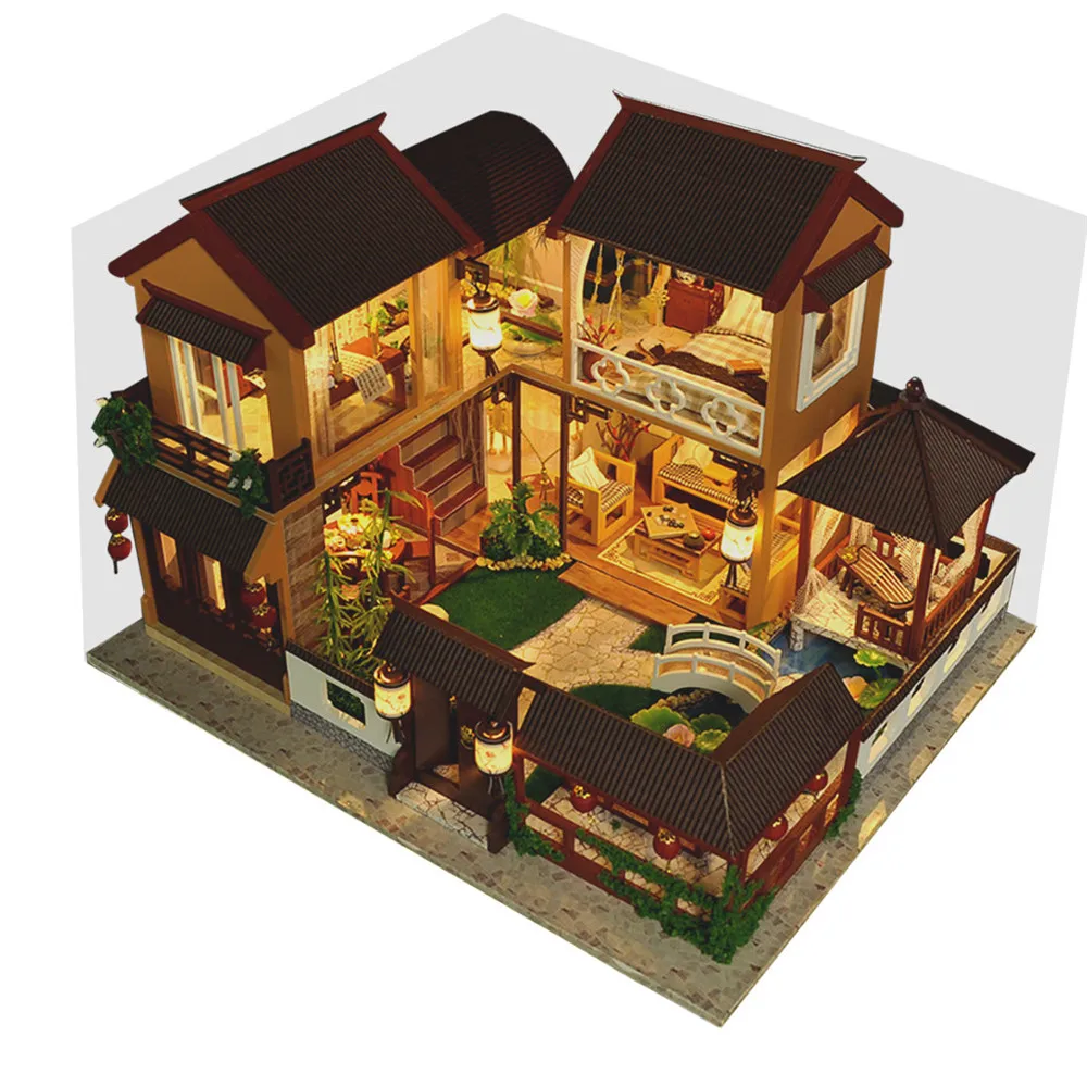 casas pequeñas de juguete