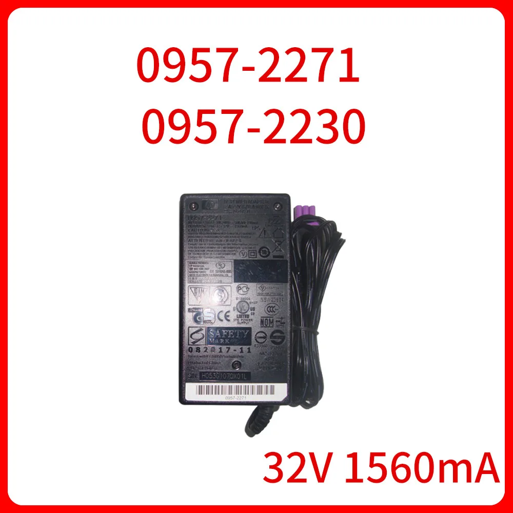32V1560MA AC Adapter Charger 0957-2271 0957-2230 For HP 7000 6500 6000 7500a k309g k309a 7188 Printer Scanner Power Original | Компьютеры
