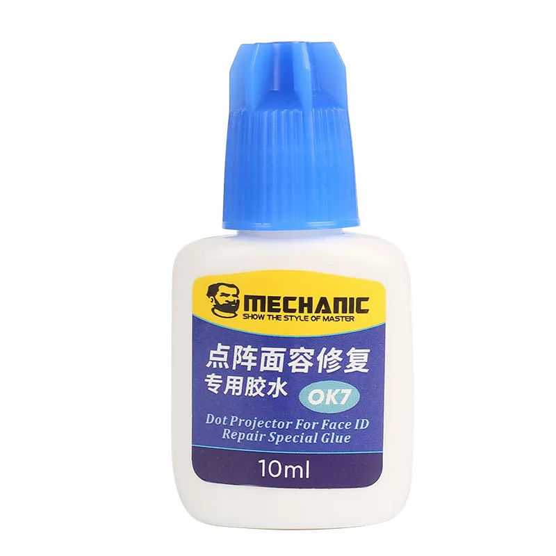 MECHANIC Face ID Facial Repair Special Glue 10ml OK7 glue Dot projector Glue Repair for iphone X-12 PRO Max Repair Tools 3