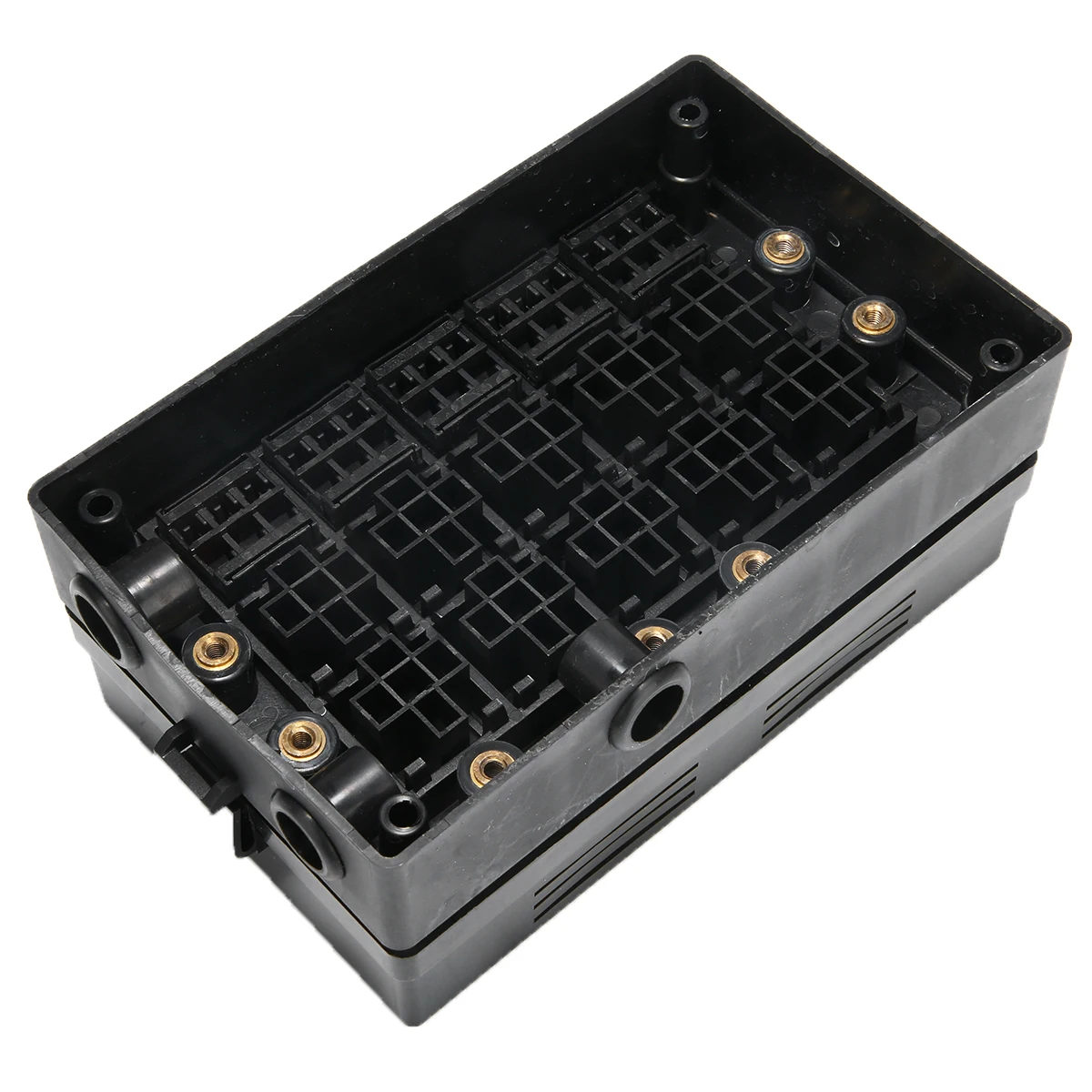 For Automotive Marine 18 Way Fuse Blade Holder Dustproof Fuse Holder with 10 Way Relay Socket Box Block