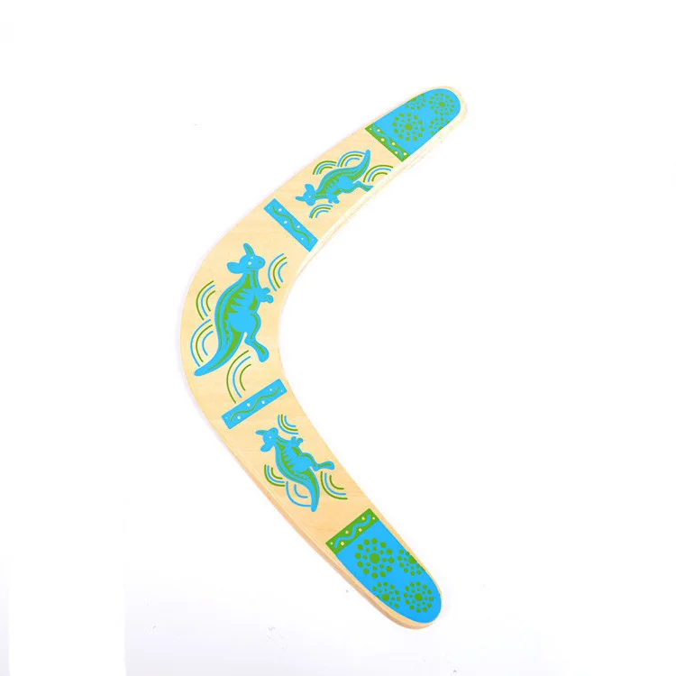 Boomerang Boy Outdoor Sports Wooden Boomerang V Shape Dart Flying Saucer Toy Boomerang Ufo Adult Student Playing Games Toys