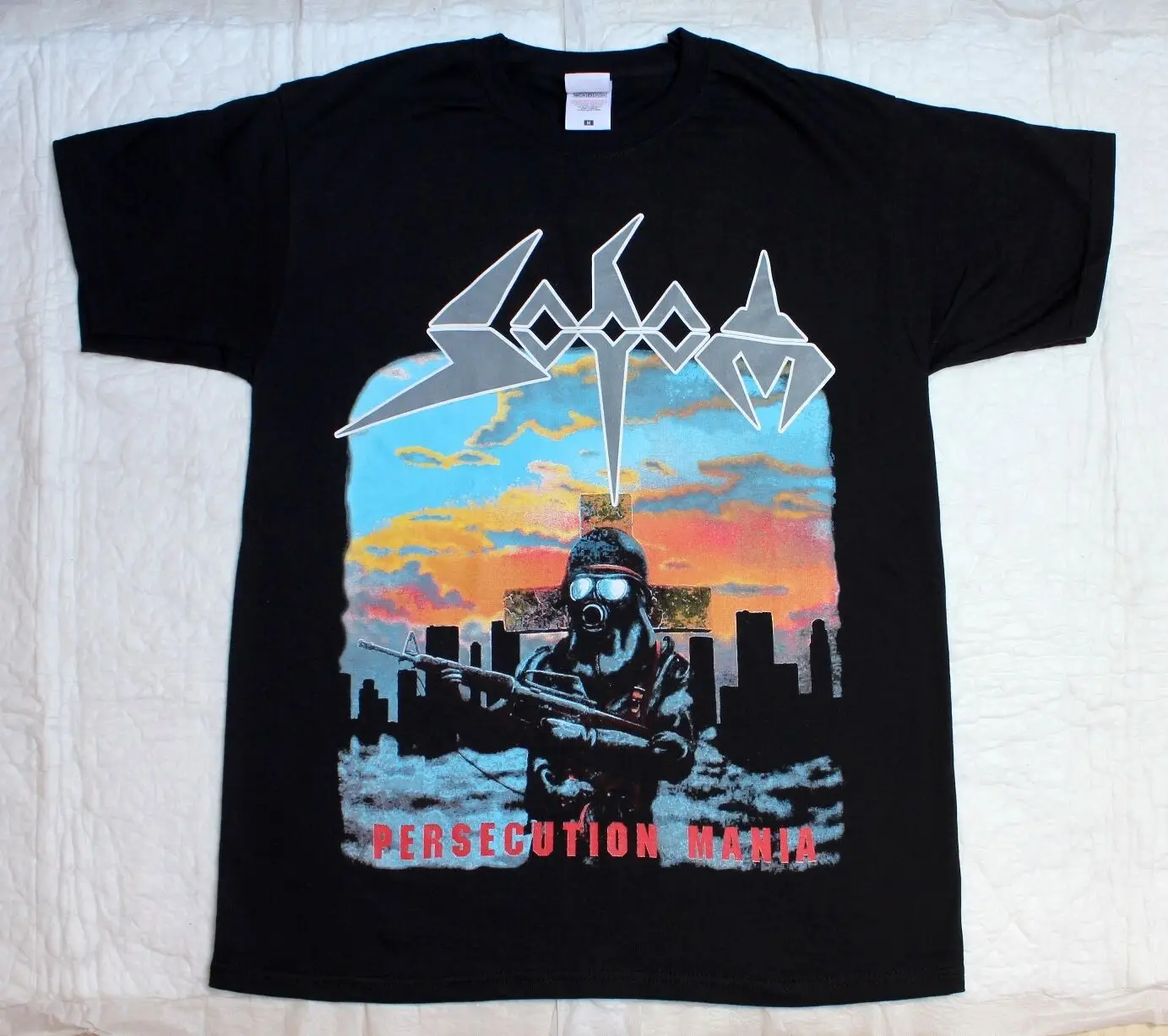 SODOM dangeration MANIA немецкий THRASH METAL KREATOR DEATHROW Новая Черная футболка|Футболки| |