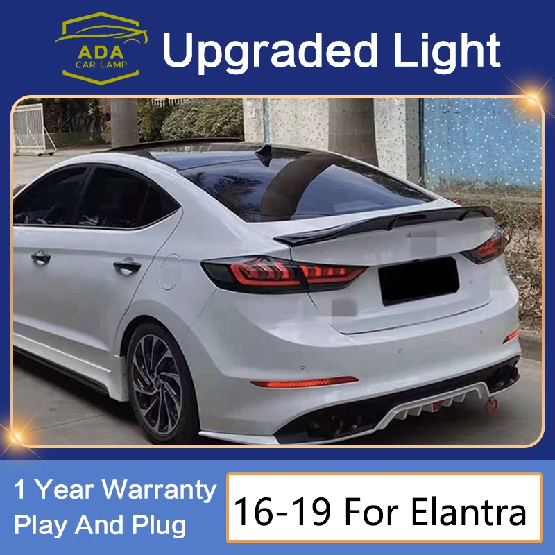 Auto Accessories For Hyundai Elantra Avante Tail Lights 2017-2018 New Elantra MD LED Tail Lamp DRL Signal Brake Reverse