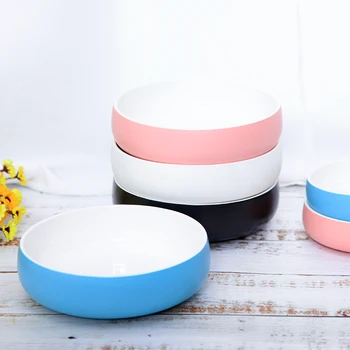 

Portable Feeder Dog Bowl Ceramic Silicone Water Bottle Pet Accessories Dogs Food Puppy Miska Dla Psa Cachorro Dog Feeder 40W8