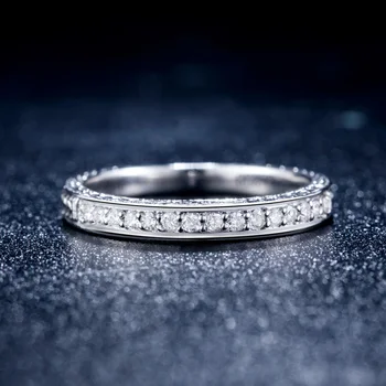 

18K Rose Gold Diamond Engagement Ring 0.13ct Natural Diamond Jewelry Handmade Wedding Band Custom